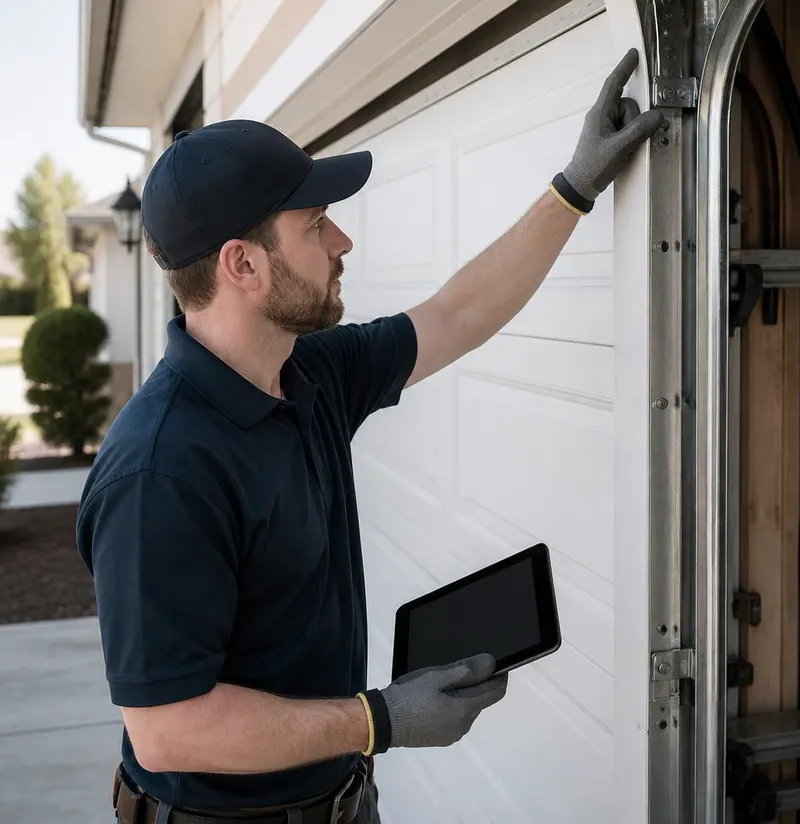 Off Track Door Repair in Howey-in-the-Hills